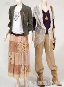 華源天昌新品時尚女裝 華源天昌品牌女裝